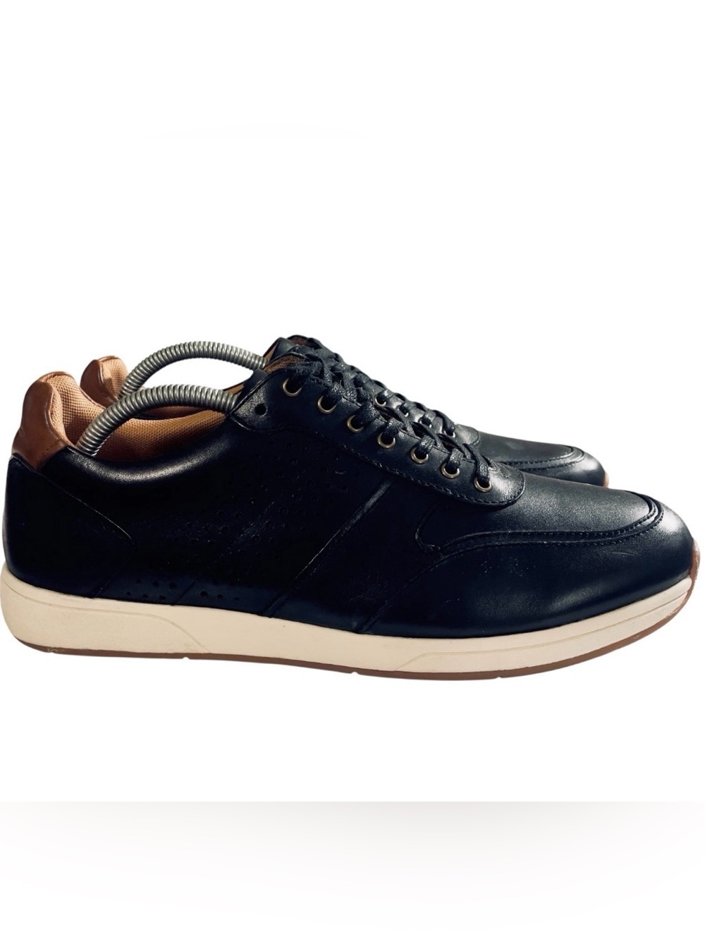 Florsheim Oxford Shoes Mens Size 9.5 M Crossover Soft Toe Work Black Leather